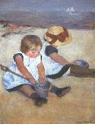 Mary Cassatt, Children on the Beach